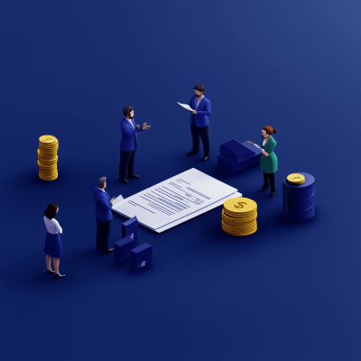 Business Discussion Illustration