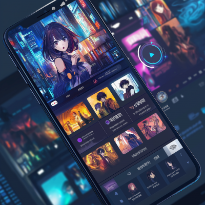 Anime Streaming Platform UI