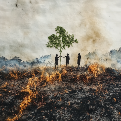 Wildfires in Bolivia