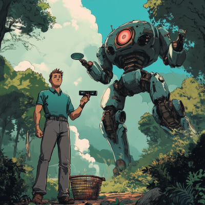 Robot in the Forest