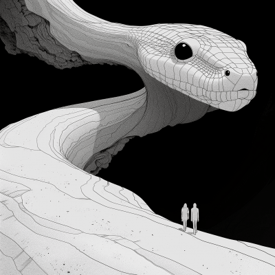 Spiral Snake Staircase