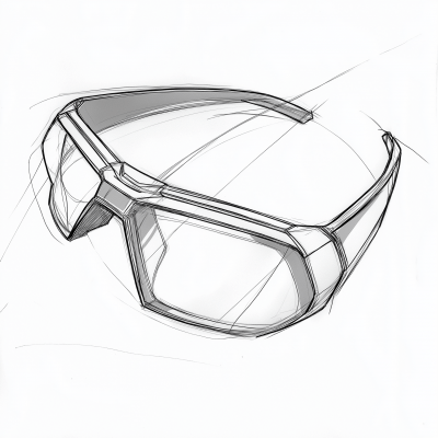 Futuristic Glasses Design