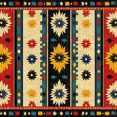 Southwest Sarape Pattern