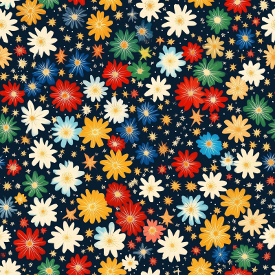 Modern Christmas Pattern