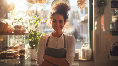 Vegan Bakery Storefront