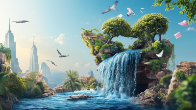 Nature and Technology Harmony