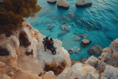 Biker Ride in Calanques