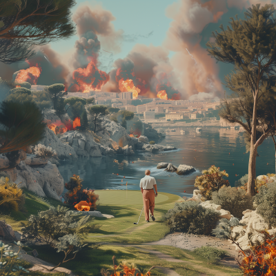 Apocalyptic Golf in Marseille