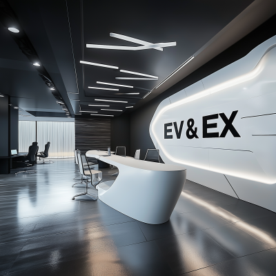 Futuristic Office Space