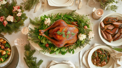 Christmas Table Setting