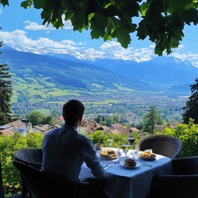 Lunch in the Mountains