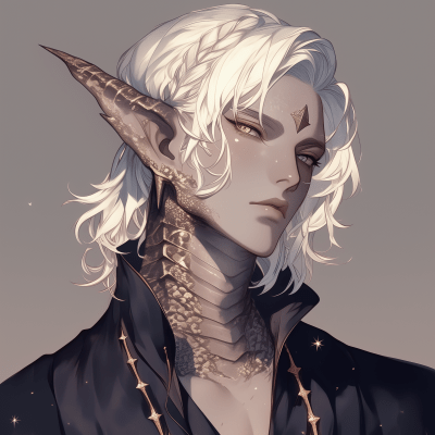 Silver Scaled Elf