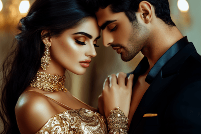 Elegant Couple in Classic Attire