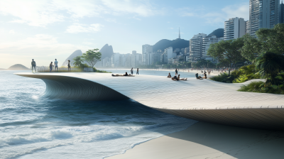 Futuristic Rio de Janeiro Coastline