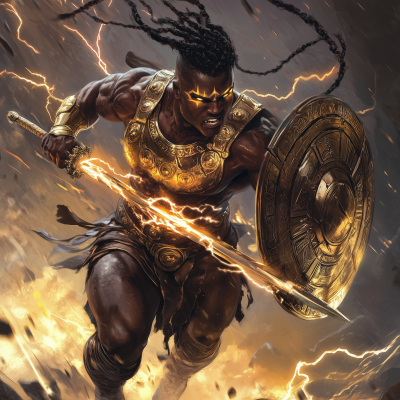Epic Fantasy Goliath Barbarian