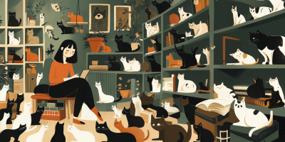 A Cozy Cat Gathering