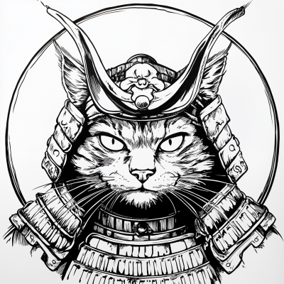 Samurai Cat Emperor