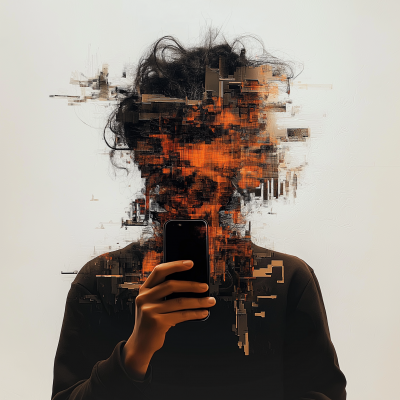 Melting Smartphone Gaze