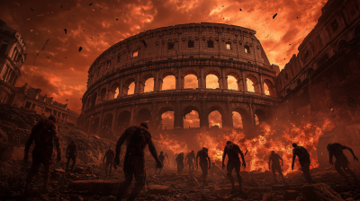 Zombie Apocalypse at the Colosseum