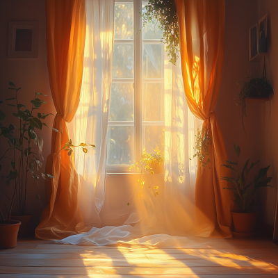 Sunlight Through Window