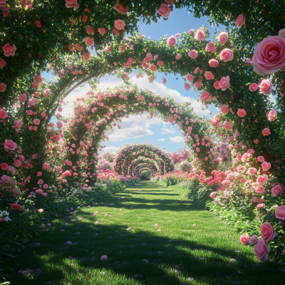 Rose Garden Tunnel