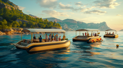 Happy People at the Marina