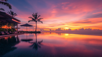 Stunning Bali Hotel Sunrise