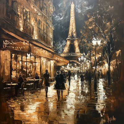 Evening in Paris