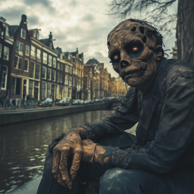 Horror Character of Amsterdam