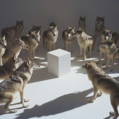 Wolves in a White Room