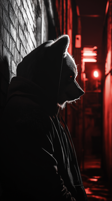 Urban Bear Portrait