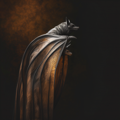 Detailed Bat Wing