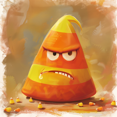 Angry Candy Corn