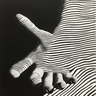 Abstract Hand Lines