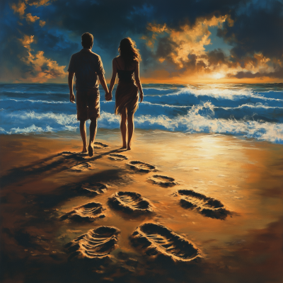 Footprints in the Sand