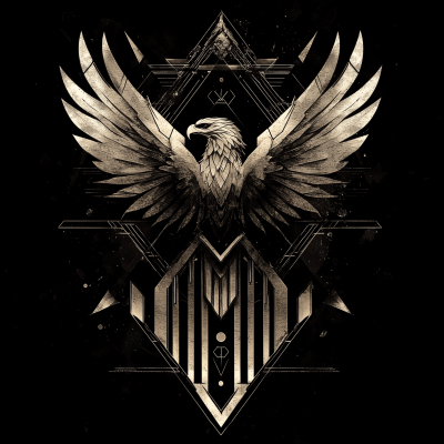 Modern Roman Eagle Emblem