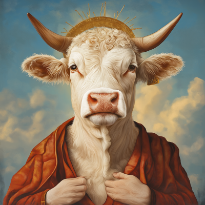 Cow Jesus