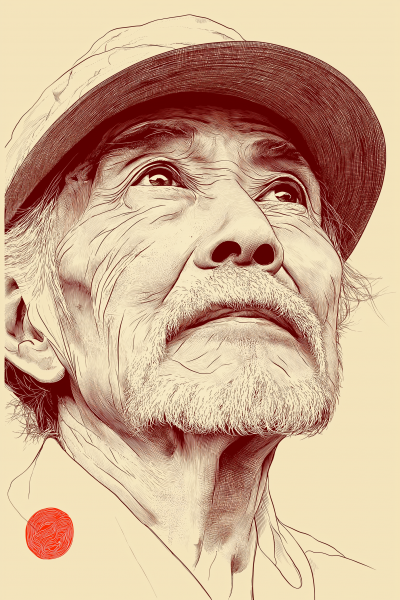 Old Vietnamese Man
