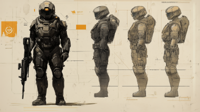 Futuristic Commando Diagram