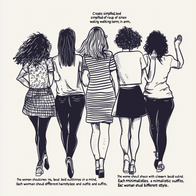 Women Walking Together