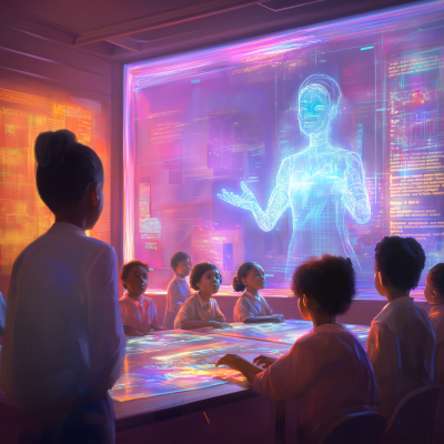 Futuristic Classroom