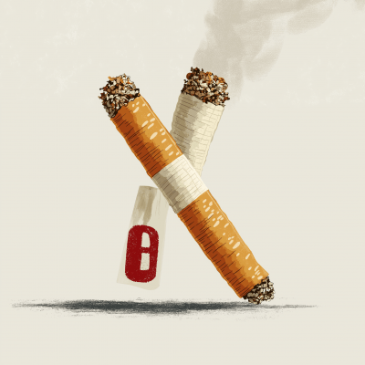 Stop Smoking Illustration