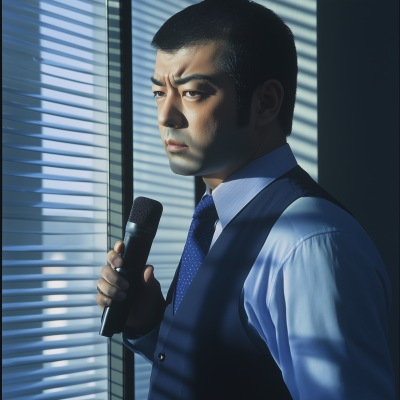 Businessman by the Window