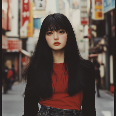 Japanese Woman Portrait