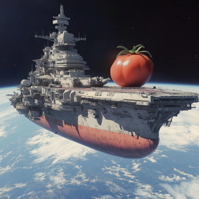 Battleship in Space