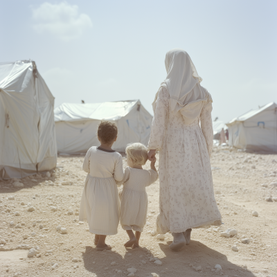 Refugee Camp Families