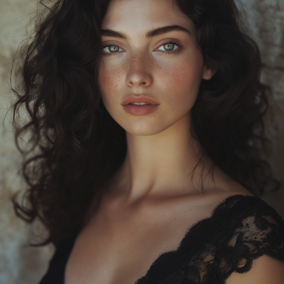 Elegant Mediterranean Woman