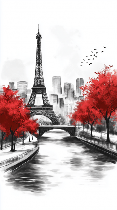 Panoramic View of Paris