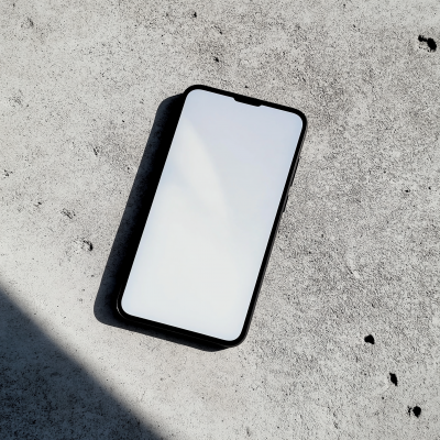 Phone on Concrete