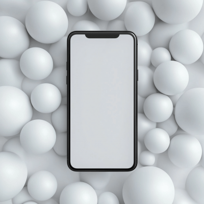 White Phone on Spheres